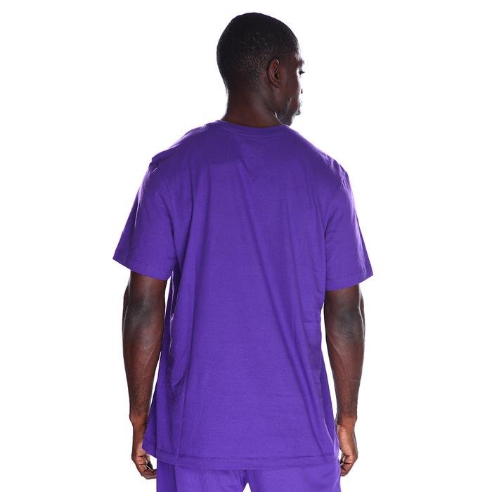 Los Angeles Lakers NBA Erkek Mor Basketbol T-Shirt FB9827-504 1505210