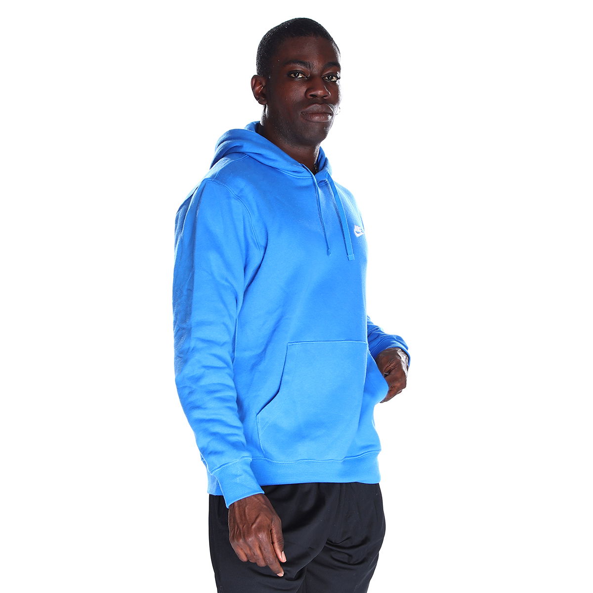 Sportswear Club Fleece Erkek Mavi Günlük Stil Sweatshirt BV2654-403