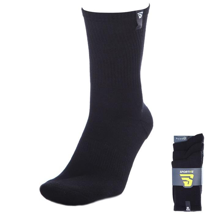 Nuvola Unisex Siyah 3'lü Çorap 23KUAL19D01-SYH 1531160