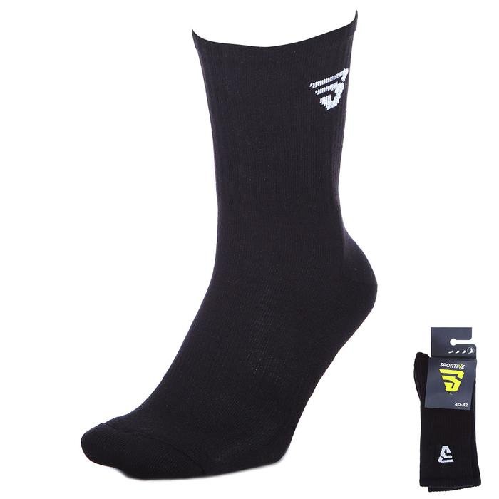 Pronto 2'Li Unisex Siyah Günlük Stil Çorap 22KUAL19D01-SYH 1423312