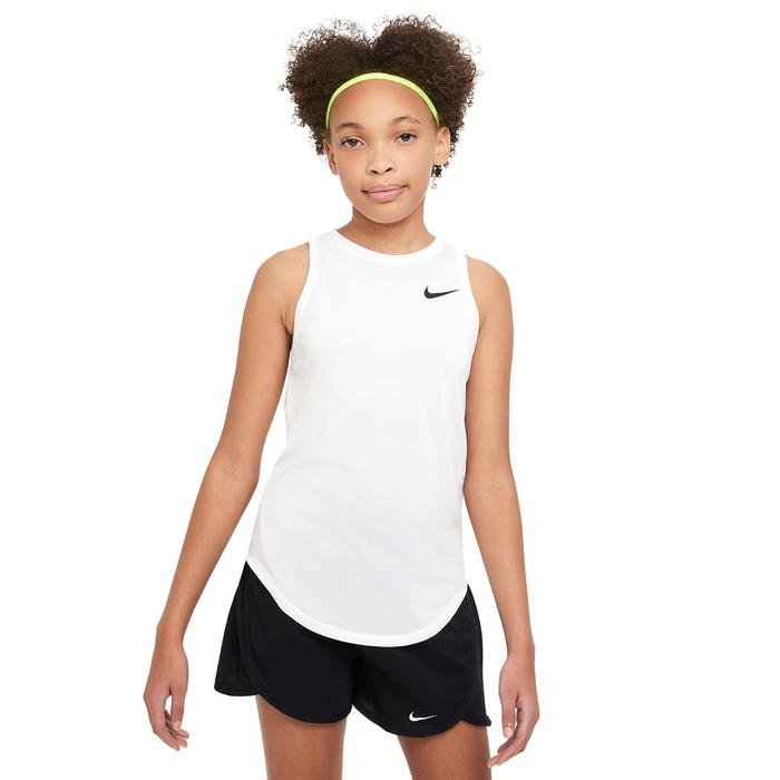 Nike Dri-Fit Çocuk Beyaz Antrenman Atlet FD0945-100