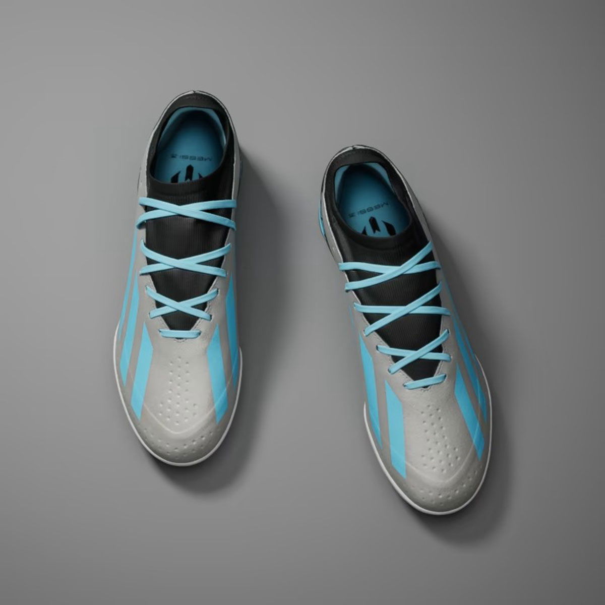 X Crazyfast Messi.3 Unisex Gri Halı Saha Ayakkabısı IE4074