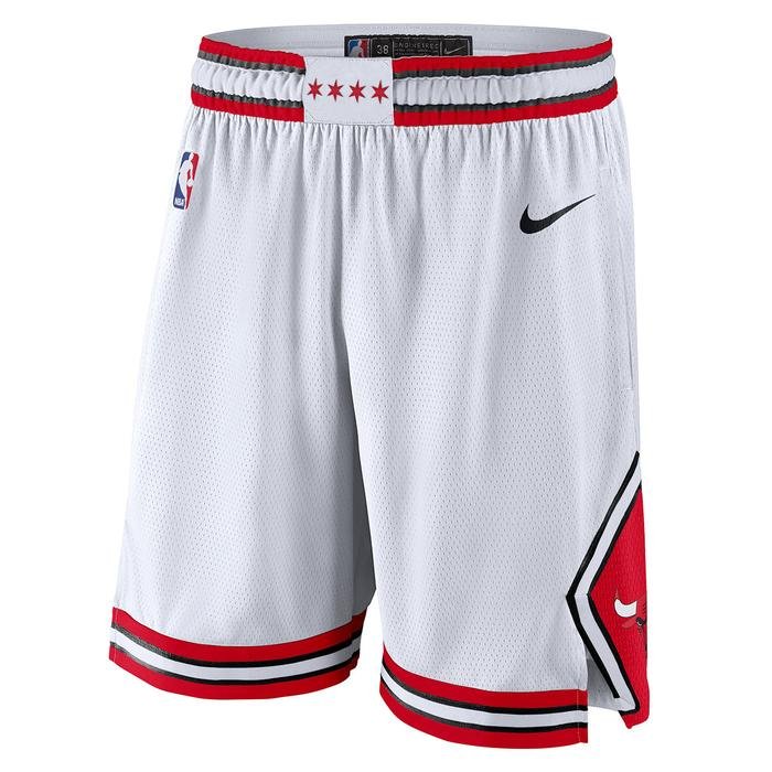 Nike Chicago Bulls Erkek Beyaz Basketbol Şort AJ5592-100