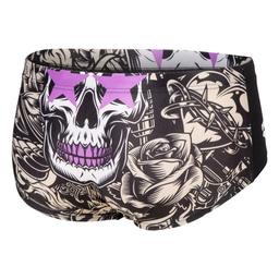Crazy King Skull Erkek Çok Renkli Yüzücü Mayosu 006399510