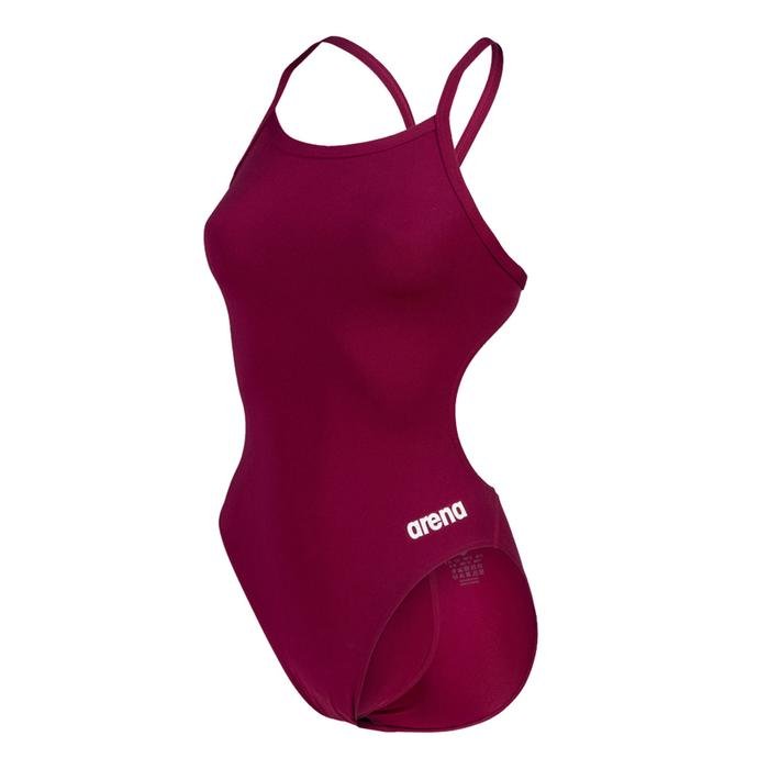 Team Swimsuit Challenge Solid Kadın Kırmızı Yüzücü Mayosu 004766410 1416976