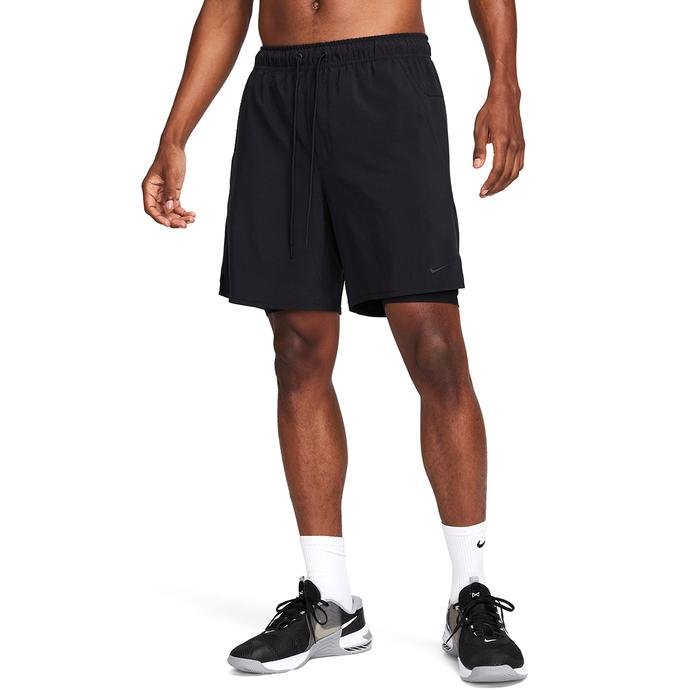 Nike Dri-Fit Unlimited 7in 2in1 Erkek Siyah Antrenman Şort DV9334-010