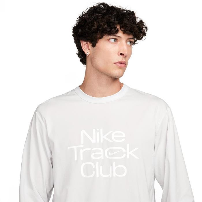 Dri-Fit Track Club Erkek Gri Koşu T-Shirt FB6827-025 1524207