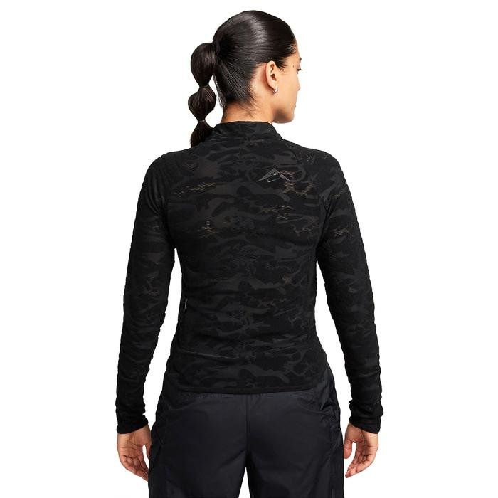 Dri-Fit Midlayer Trail Kadın Siyah Koşu T-Shirt FB7637-010 1524397