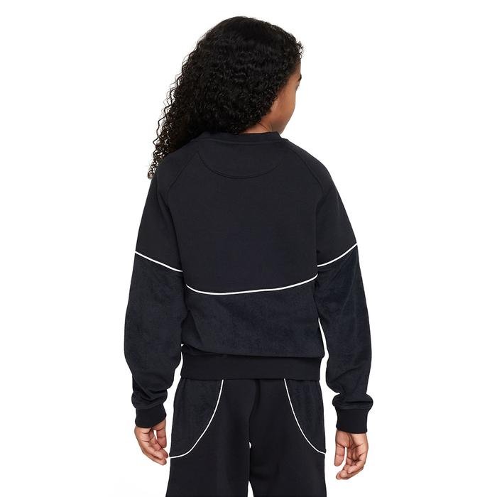 Nike Sportswear Amplify Crew Çocuk Siyah Günlük Stil T-Shirt FD3161-010_1