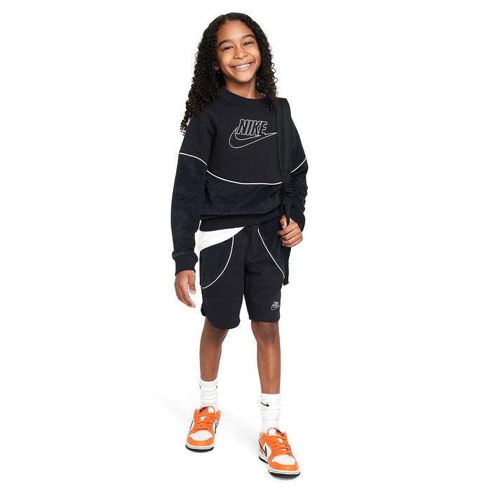 Nike Sportswear Amplify Crew Çocuk Siyah Günlük Stil T-Shirt FD3161-010_2