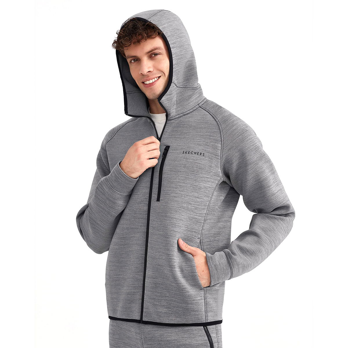 M Scuba Coll. Erkek Gri Antrenman Sweatshirt S231463-035
