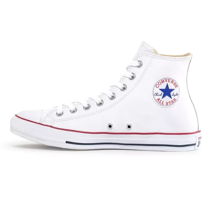 Chuck Taylor All Star Leather Kadın Beyaz Sneaker Ayakkabı 132169C 1410461