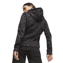 Essentials+ Animal Aop Hoodie Puma Black Kadın Çok Renkli Günlük Stil Sweatshirt 67596301
