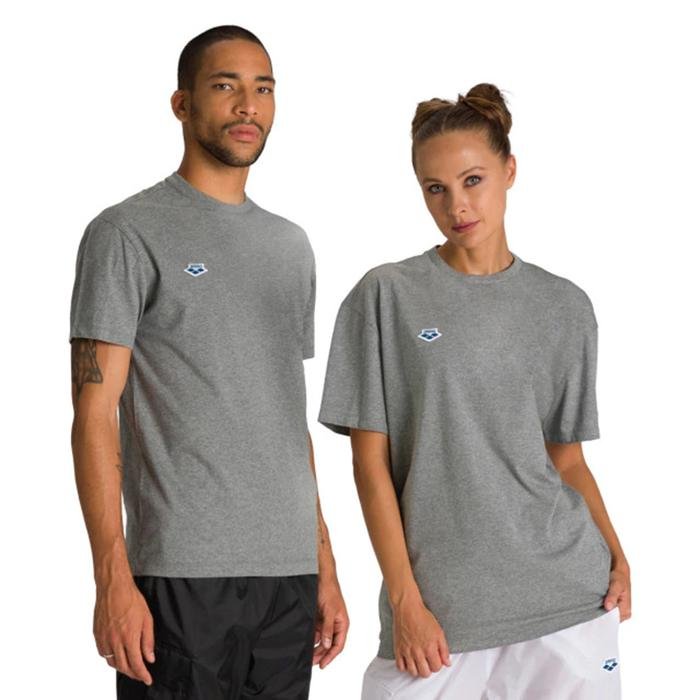 Uni Unisex Gri Günlük Stil T-Shirt 003073521 1412682