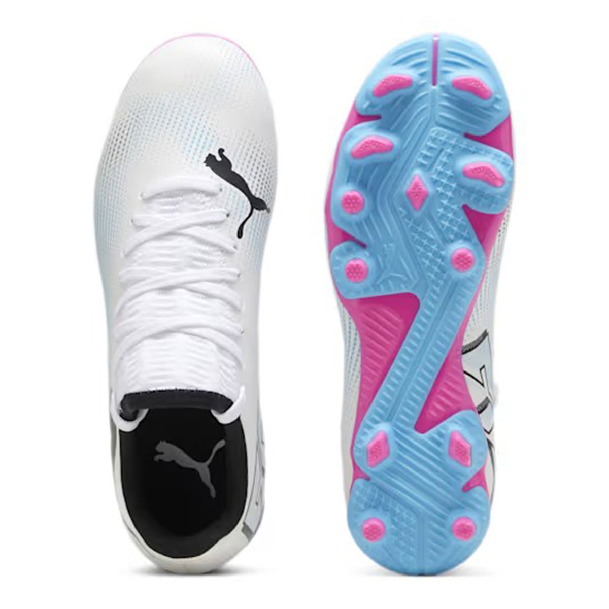 Future 7 Play Fg/Ag Jr Unisex Beyaz Futbol Krampon 10773401