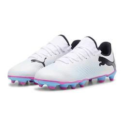 Future 7 Play Fg/Ag Jr Unisex Beyaz Futbol Krampon 10773401