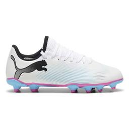 Future 7 Play Fg/Ag Jr Unisex Beyaz Futbol Krampon 10773401