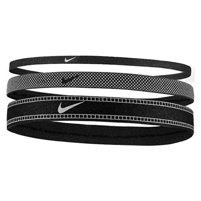 Nike Mixed Width 3 Pk Reflective Unisex Siyah Antrenman Saç Bandı N.100.2040.047.OS