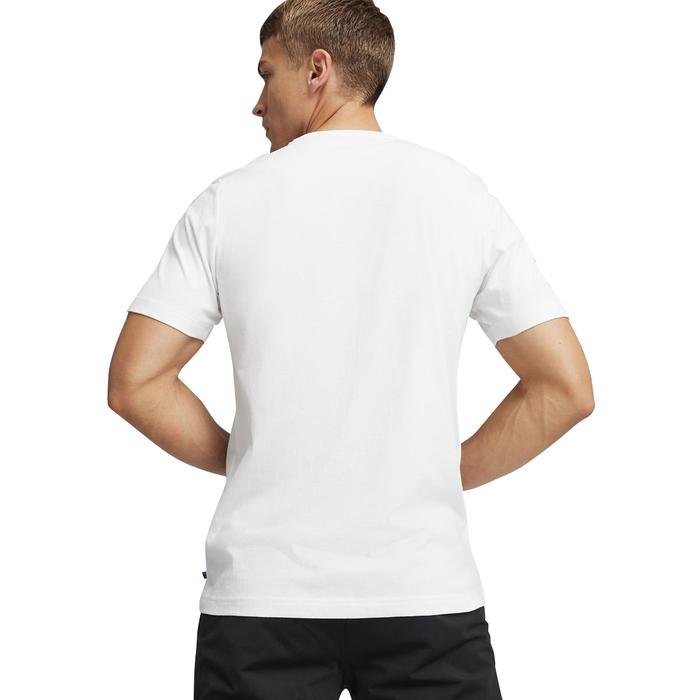 Bmw Mms Erkek Beyaz Günlük Stil T-Shirt 62416002 1593116