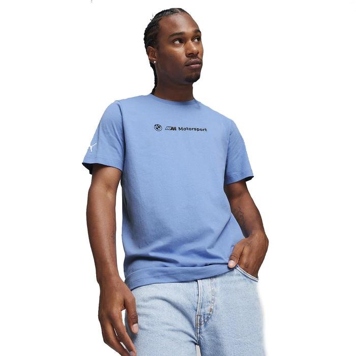 Puma Bmw Mms Erkek Mavi Günlük Stil T-Shirt 62416005_0