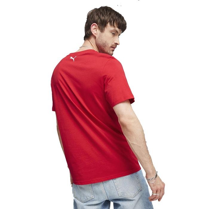 Ferrari Race Erkek Kırmızı Günlük Stil T-Shirt 62380302 1498428