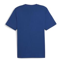 Graphics Execution Erkek Mavi Günlük Stil T-Shirt 68018317