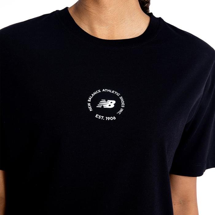 Lifestyle Unisex Siyah Günlük Stil T-Shirt UNT1311-BK 1605945