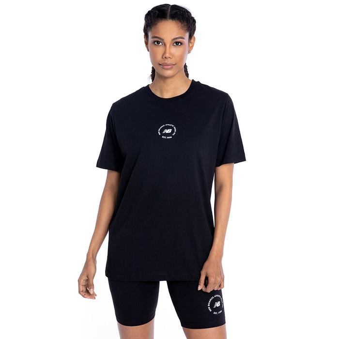 Lifestyle Unisex Siyah Günlük Stil T-Shirt UNT1311-BK 1605945