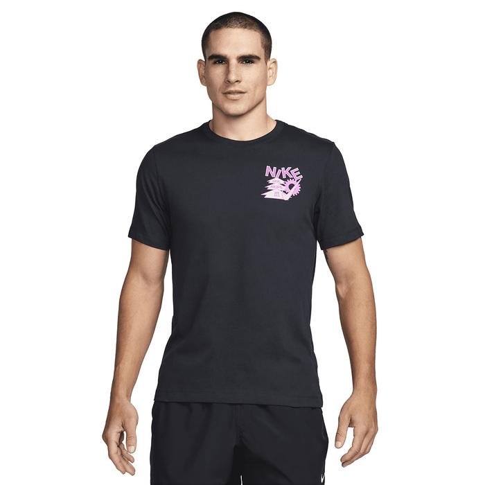 Nike Dri-Fit Erkek Siyah Antrenman T-Shirt FQ3892-010