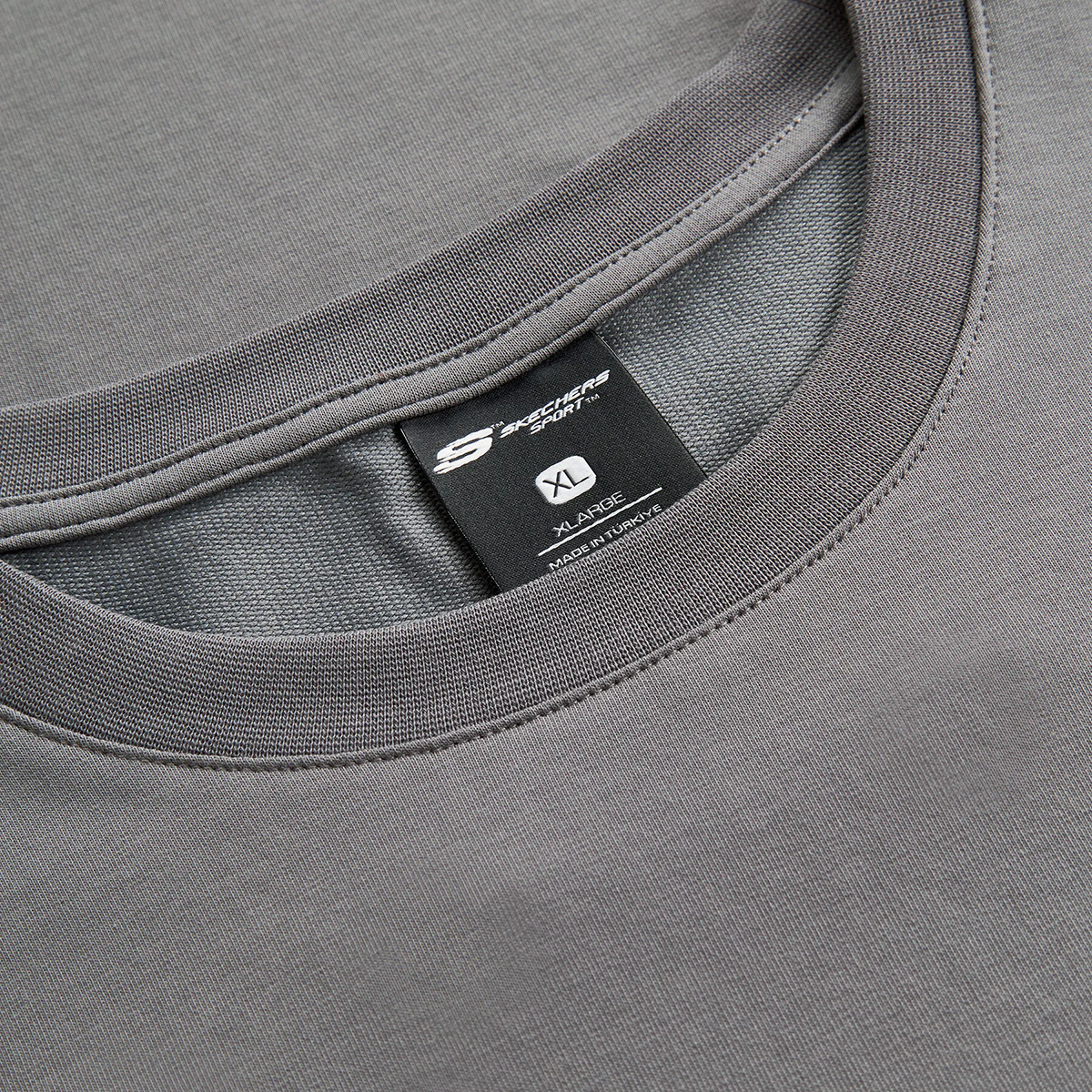 Graphic Erkek Gri Günlük Stil T-Shirt S231094-003
