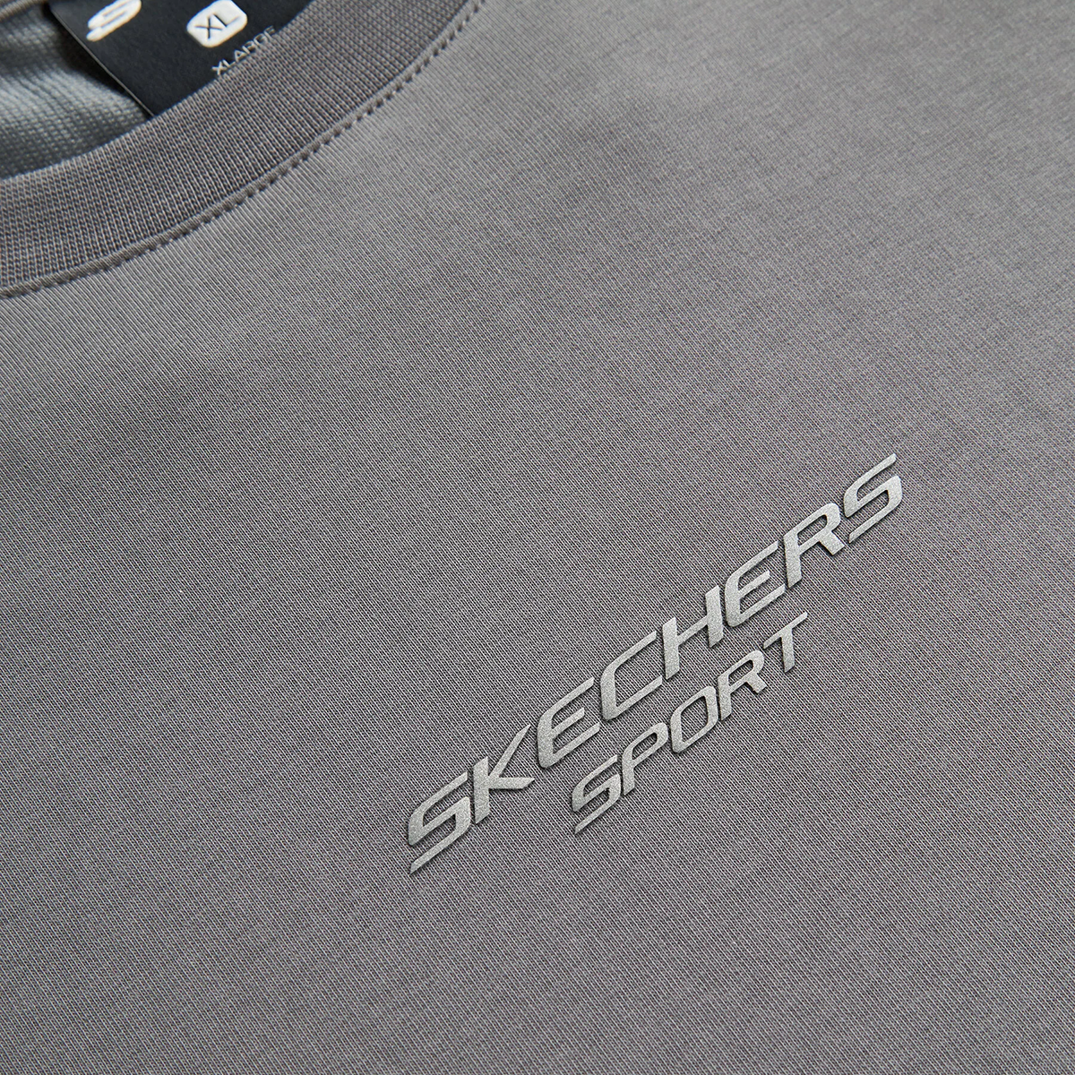 Graphic Erkek Gri Günlük Stil T-Shirt S231094-003