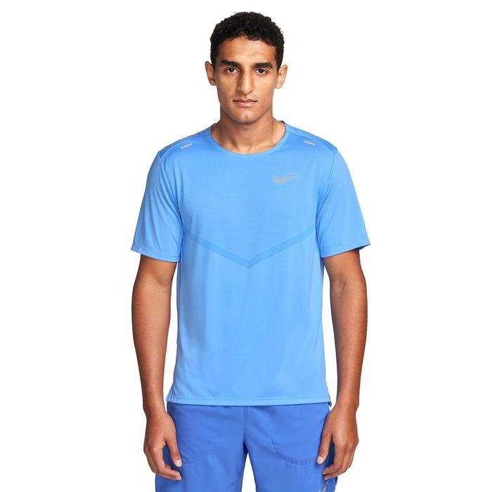 Nike Dri-Fit Rise 365 Erkek Mavi Koşu T-Shirt CZ9184-412