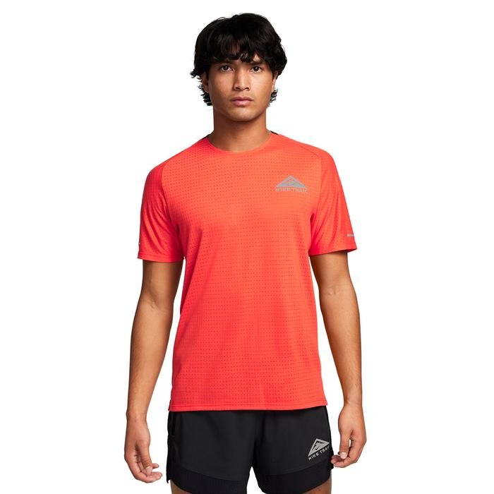 Nike Dri-Fit Solar Chase Erkek Turuncu Koşu T-Shirt DV9305-809