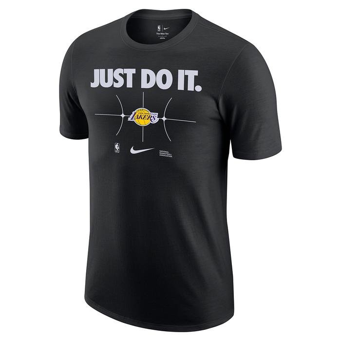 Nike Los Angeles Lakers Erkek Siyah Basketbol T-Shirt FQ6282-010