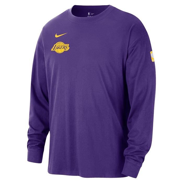 Nike Los Angeles Lakers Erkek Mor Basketbol T-Shirt FQ6066-504
