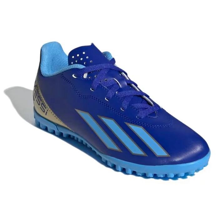 X Crazyfast Club TF J Messi Çocuk Mavi Halı Saha Ayakkabısı ID0722 1600219