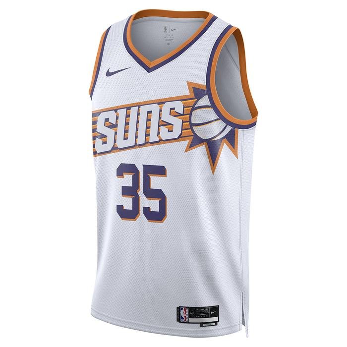 Nike Phoenix Suns Association Erkek Beyaz Basketbol Forma DV4851-104