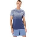 Seamless Erkek Mavi Günlük Stil T-Shirt 2011C398-403 1604363