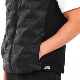 Outerwear M Padded Erkek Siyah Günlük Stil Yelek S241154-001