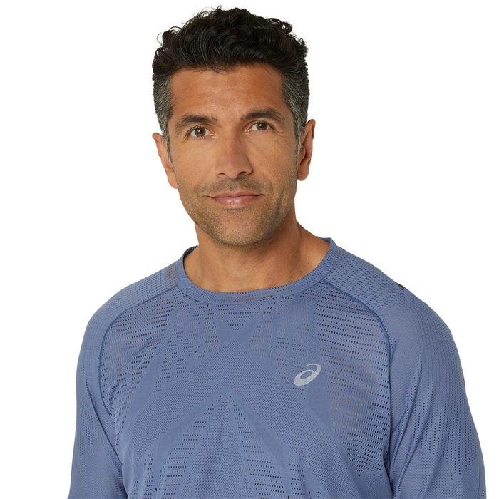 Metarun Erkek Mavi Koşu T-Shirt 2011C986-400 1604384