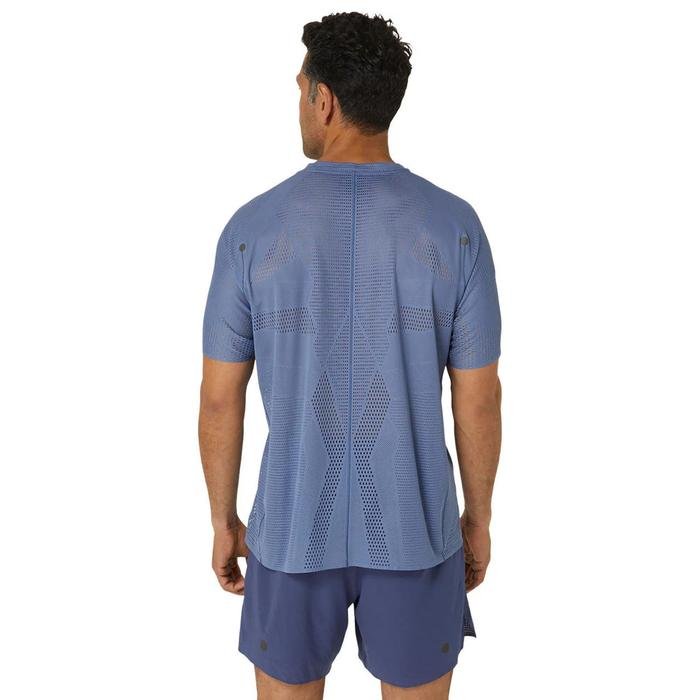 Metarun Erkek Mavi Koşu T-Shirt 2011C986-400 1604383