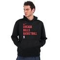 Chicago Bulls NBA Erkek Siyah Basketbol Sweatshirt FB3683-010 1529058