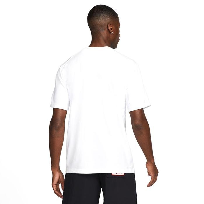 Nike Dri-Fit Primary Stmt Ss Erkek Beyaz Antrenman T-Shirt DV9831-100_1