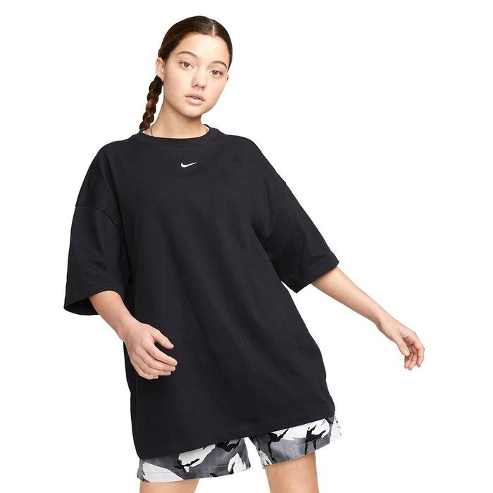 Nike Sportswear Essential Kadın Siyah Günlük Stil T-Shirt DX7910-010