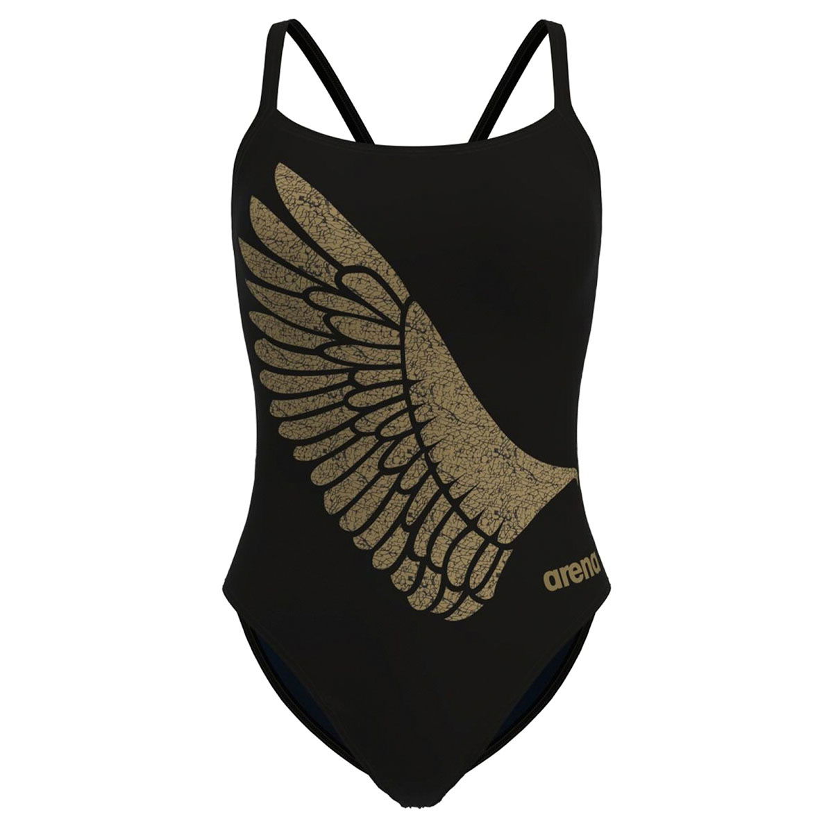 Swimsuit Challenge Back Si Kadın Siyah Yüzücü Mayosu 007129100