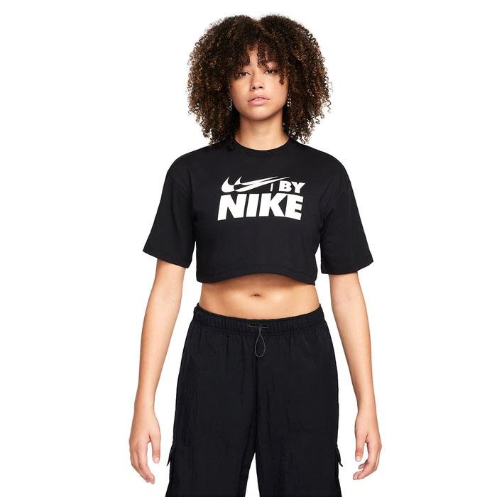 Nike Sportswear Kadın Siyah Günlük Stil T-Shirt FZ4635-010