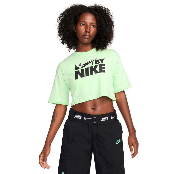 Sportswear Kadın Yeşil Günlük Stil T-Shirt FZ4635-376 1596742