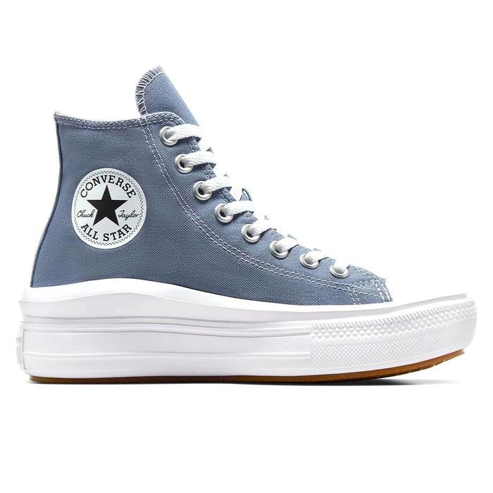 Chuck Taylor All Star Move Kadın Mavi Sneaker Ayakkabı A06500C 1605446