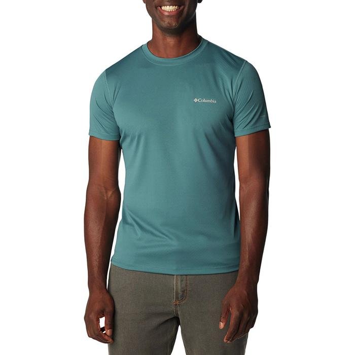 Columbia Zero Rules Erkek Yeşil Outdoor T-Shirt AM6084-336