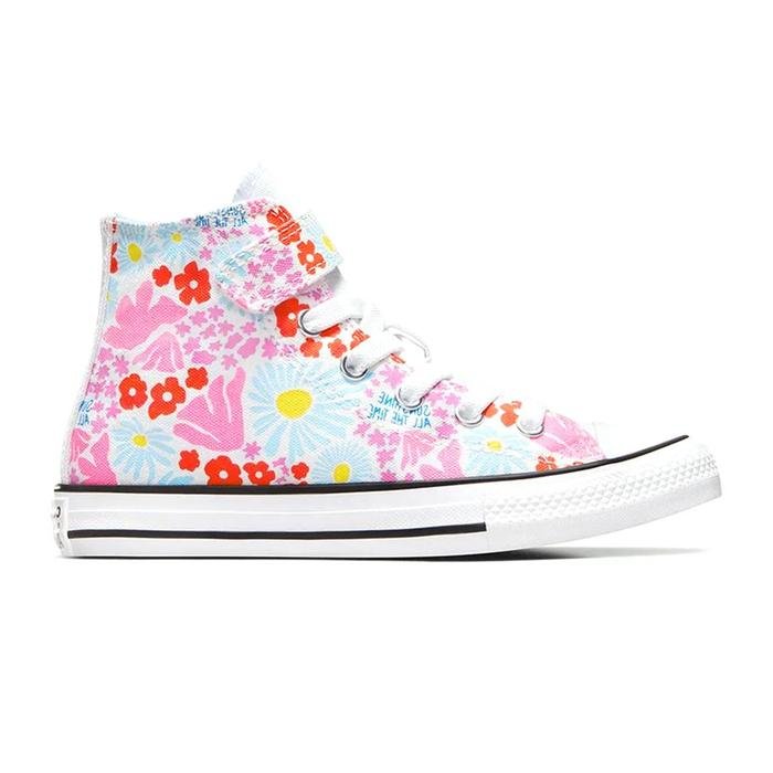 Chuck Taylor All Star Easy On Floral Çocuk Beyaz Sneaker Ayakkabı A06339C 1605438